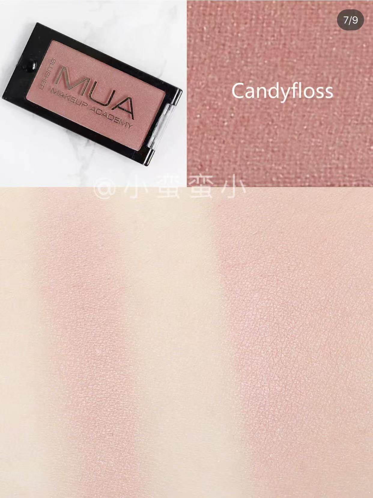 李佳琦mua腮红高光一体盘橘色Blusher微闪哑光细腻持久易上色学生