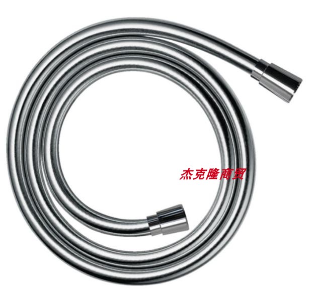 汉斯格雅花洒防烫1.6米防缠绕淋浴软管 28276007  防爆PVC亮银色