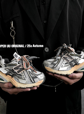 韩版炸街儿童老爹鞋春季新款透气男童运动鞋中大童慢跑鞋女童鞋子