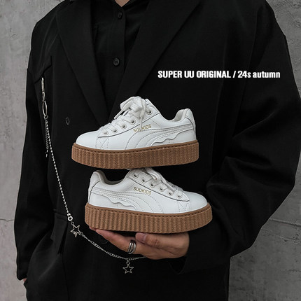 特价清仓秋季儿童板鞋时尚女童小白鞋休闲鞋软底真皮男童运动鞋子