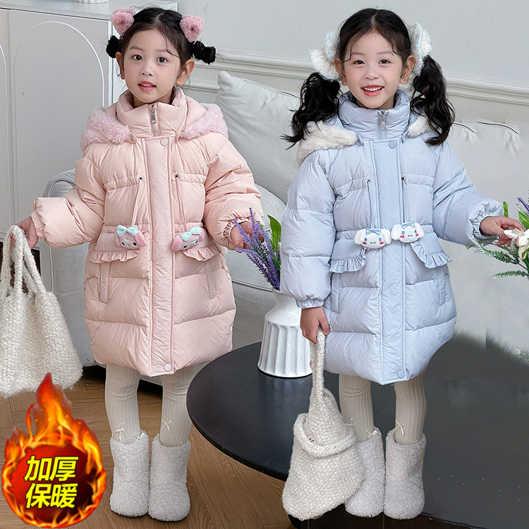 女童羽绒服儿童绒羽服外套