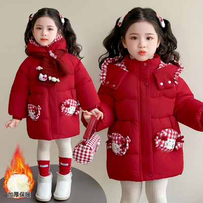 女童羽绒服冬装宝宝儿童绒羽服