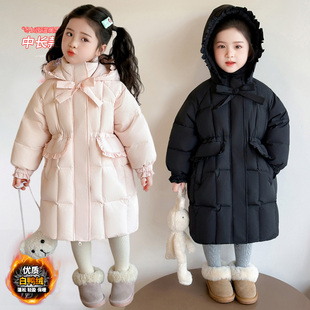女童羽绒服2025冬装新款爆款宝宝女宝冬季洋气女款外套儿童绒羽服