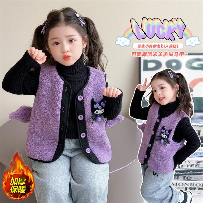 女童马甲2025冬装女孩儿童背心