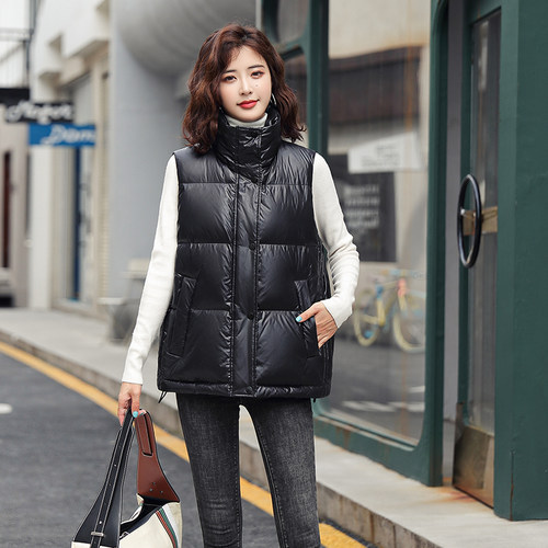 女士时尚立领羽绒服YHG411559G