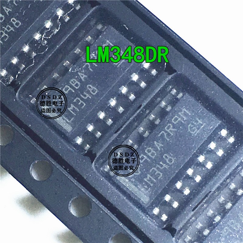 LM348DR LM348 LM348DT 348 SOP14运算放大器芯片全新原装