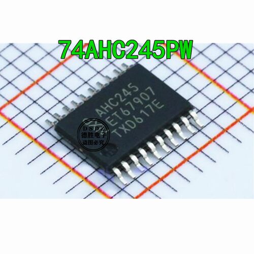 SN74AHC245PWR SN74AHC245PW 丝印：HA245 TSSOP-20 全新原装