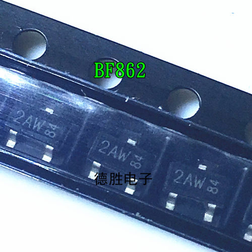 BF862 贴片三极管SOT23 丝印2AW 全新原装 场效应晶体管