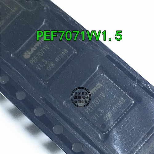 PEF7071VV1.5 PEF7071 驱动器 接口芯片 QFN48 全新进口IC现货