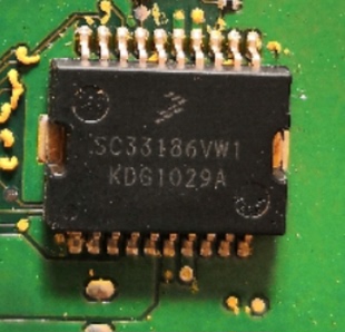 貼片鐵底雙排腳 全新進(jìn)口 汽車(chē)電腦板芯片IC SC33186VW1