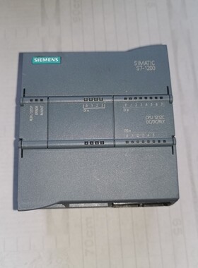 95新 6ES7 212-1AE40-0XB0 CPU1212 DC/DC/DC 可冲新 质保一年