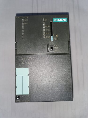 95新 6ES7 317-2AJ10-0AB0 CPU317-2DP 可冲新 质保一年