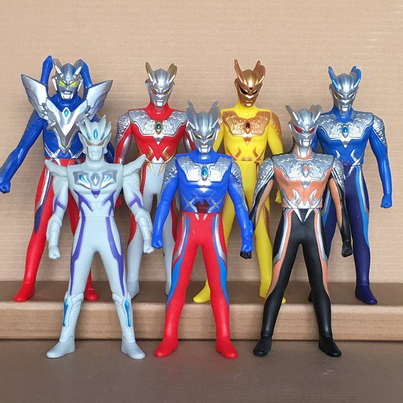 大号赛罗奥特蔓软胶 黑暗无限形态 黄金塞罗 奇迹型日冕型 男