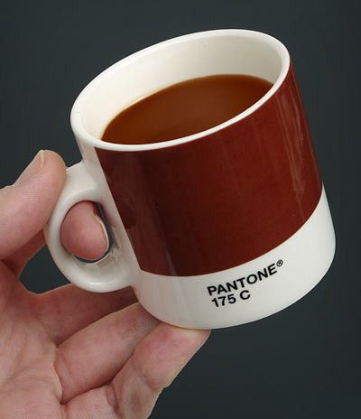 英国潘通意式浓缩咖啡马克杯子茶水Pantone espresso Mug生日礼物