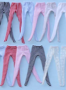 Blythe小布娃衣ob2422bjd6分打底裤袜