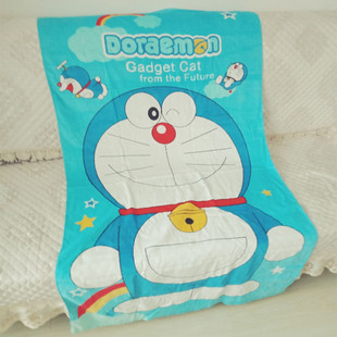 Kitty hello 凯蒂猫 机器猫可爱卡通纯棉 大毛巾 浴巾海滩巾 包邮