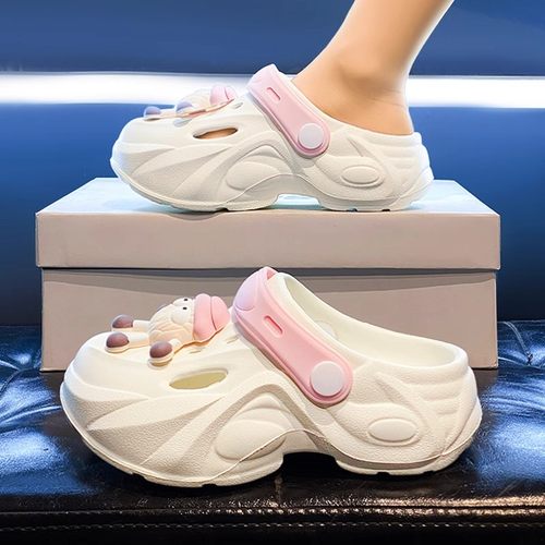 沙滩鞋女孩洞洞鞋夏季户外凉拖鞋