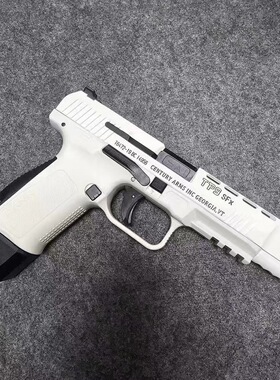 HST-TP9SFX电手CNC长款发射器陶瓷白 小枪仿真合金属玩具电动模型