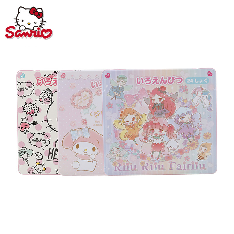 新品SANRIO hello kitty儿童彩色铅笔24色卡通美术绘画涂色铅笔|msdalam kategori Toy/bayi/teka-teki/blok bangunan/model, pembelajaran/eksperimen/lukisan alat tulis, alat tulis Hadiah/lukisan Set - dari Buy2taobao.com untuk memberikan perkhidmatan ejen Taobao profesional membeli
