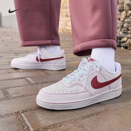 耐克女子低帮厚底透气板鞋