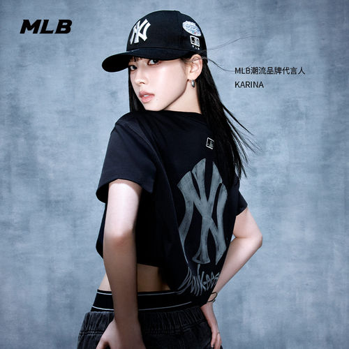 MLB情侣NY大标凉感短袖T恤