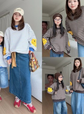 亲子装冬季加绒母子母女款百搭韩