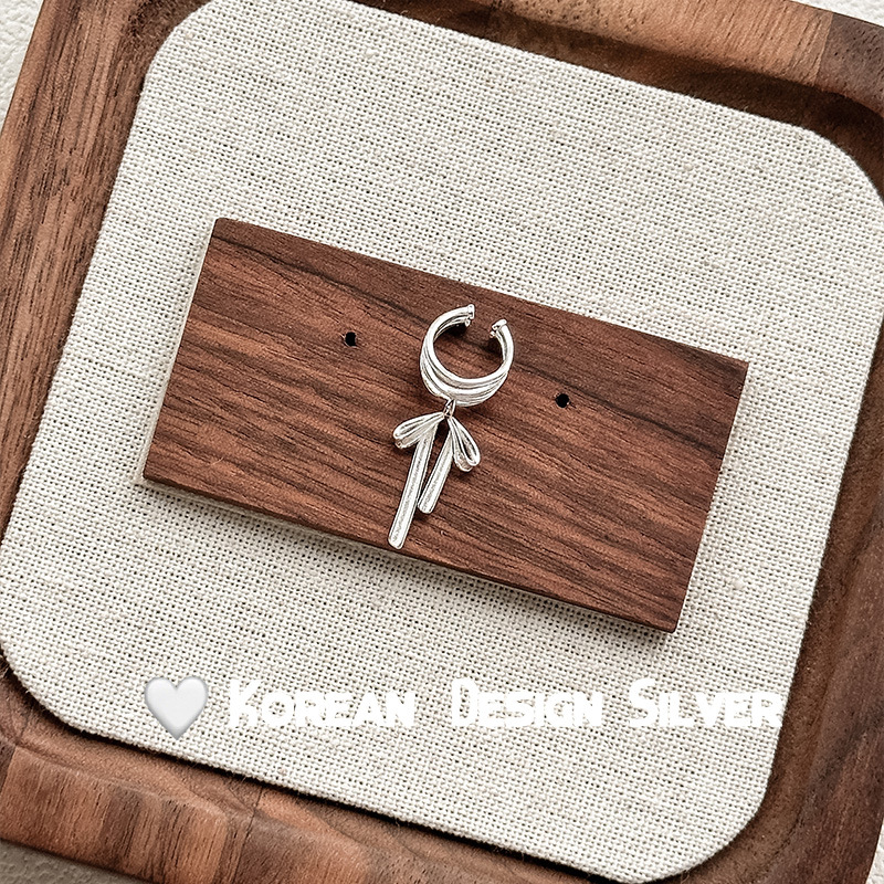 S925纯银韩版小众设计感