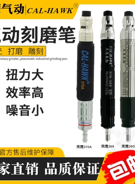 黑鹰打磨机超声波弯头平面研磨机气动刻磨机刻磨笔CAL-370A虎利