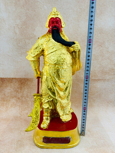 泰国佛牌搬运工 阿赞迪烈,龙婆迪烈2556一期武财神关公,40公分