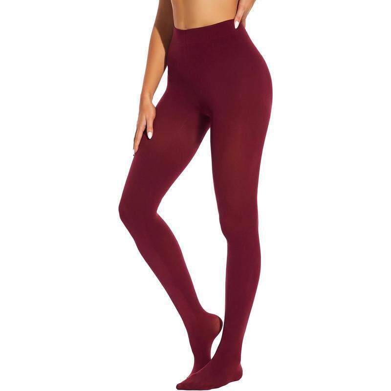 K 35122 Women High Waist Pantyhose Solid Color纯色连裤袜