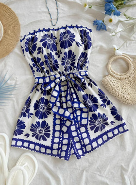 Women'sFloralAllOverPrintKnot