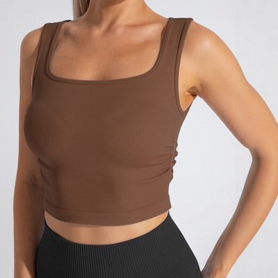 SolidColorRacerBackTankTop