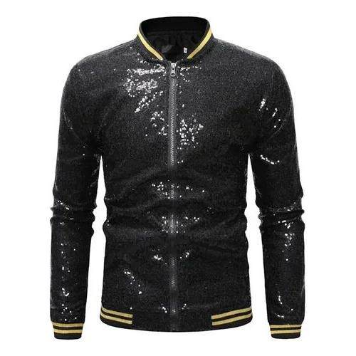 U 86566 Men Formal Event Blazer Sparkly Party西装外套