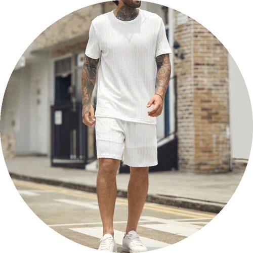 SolidShortSleeveTee&Shorts