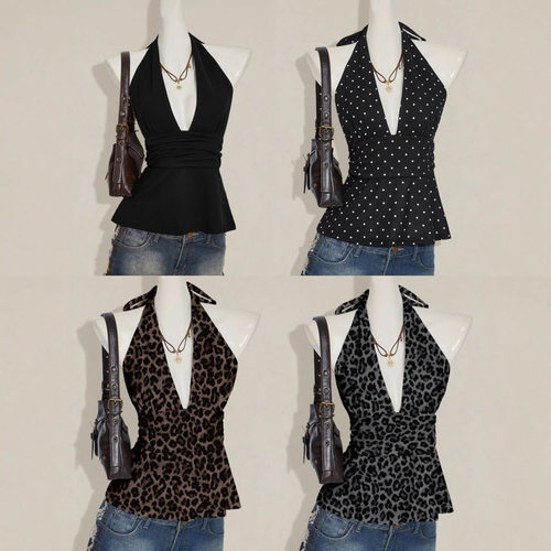 PlainPolkaDotBowTieVestSet