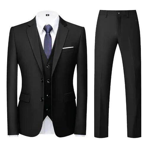 Q 79715 Men Casual Suit Solid color Slim fit西装套装