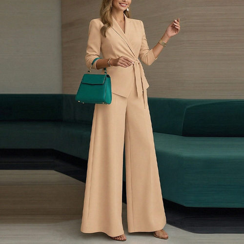 ShirtCollarLongSleeveBlouse