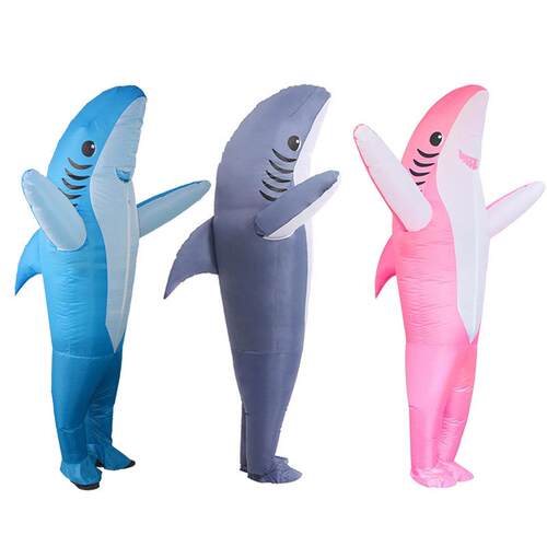 Inflatable Shark Dolphin Costume, Walking Party