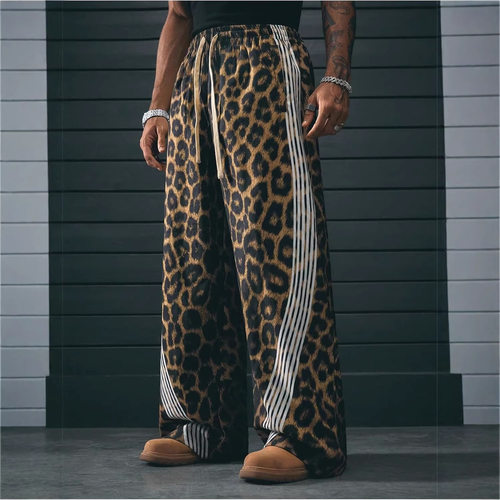 LeopardPrintPantsCasualHigh