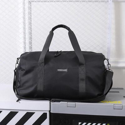 30 Inch Soft Roll Duffel Bag Black Airline Approved 50 LB