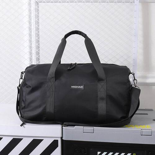 30 Inch Soft Roll Duffel Bag Black Airline Approved 50 LB
