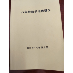 八年级数学上册人教版北师大苏科版培优讲义重难点专题