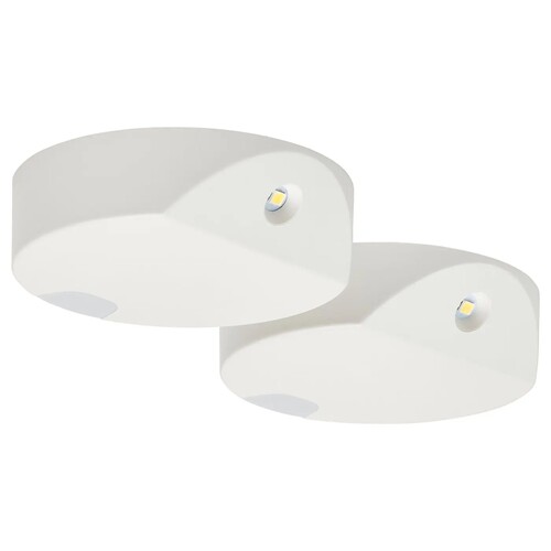 IKEA/宜家 永匹林 橱柜衣柜LED感应照明 白色/电池操作7厘米2件套