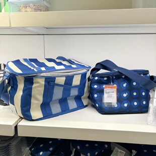 IKEA/宜家 皮勒斯塔 冰包挎肩保温包保鲜冷藏手提包户外郊游冰袋