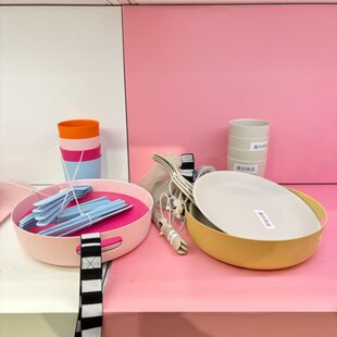 IKEA/宜家新品MARULK 玛鲁尔克野餐露营餐具21件套多色款便携袋
