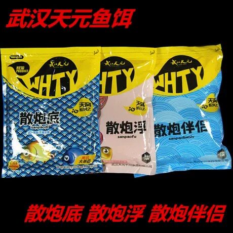 武汉天元饵料 散炮底 千川鱼饵散炮浮 散炮伴侣 刚舟天窝系列鱼食