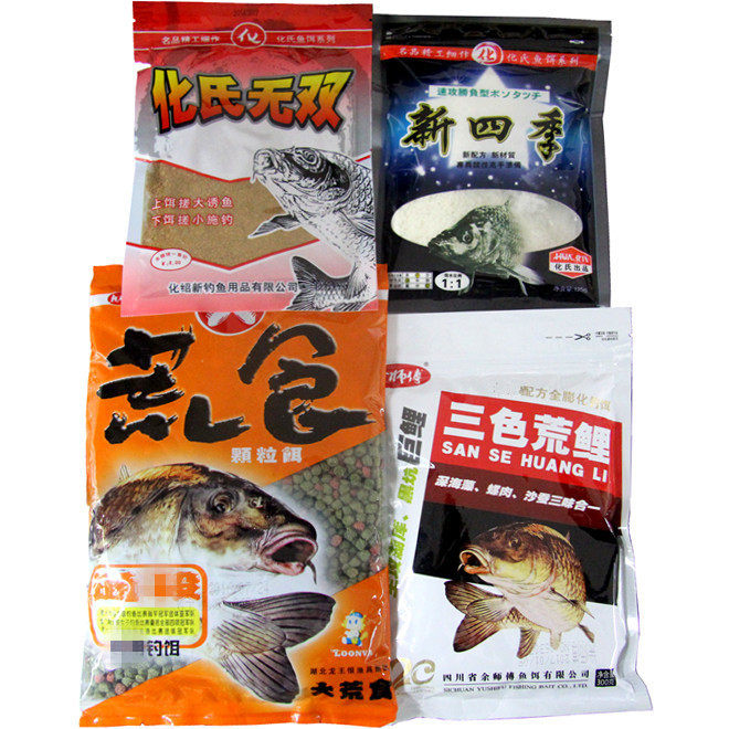 龙王恨 大荒食 鱼饵钓鱼饵料钓饵鱼食新四季 无双 三色荒鲤鲤鱼料