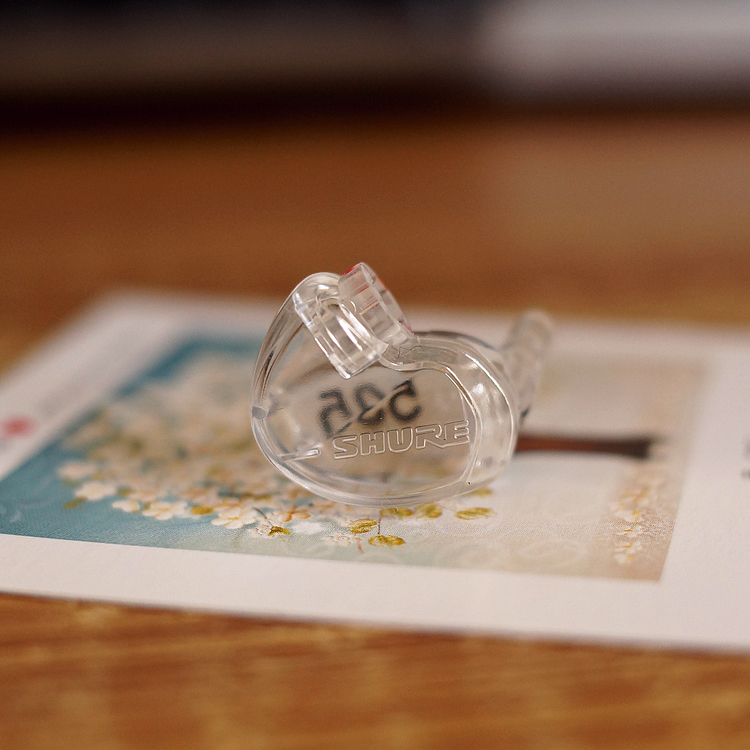 DIY SHURE 舒尔定制 SE535 动铁耳壳 透明色 透明紫色 透明桔色