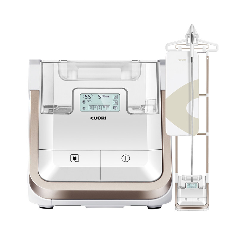 卓力轻奢挂烫机家用蒸汽熨斗手持小型服装店立式双杆熨烫机RE500