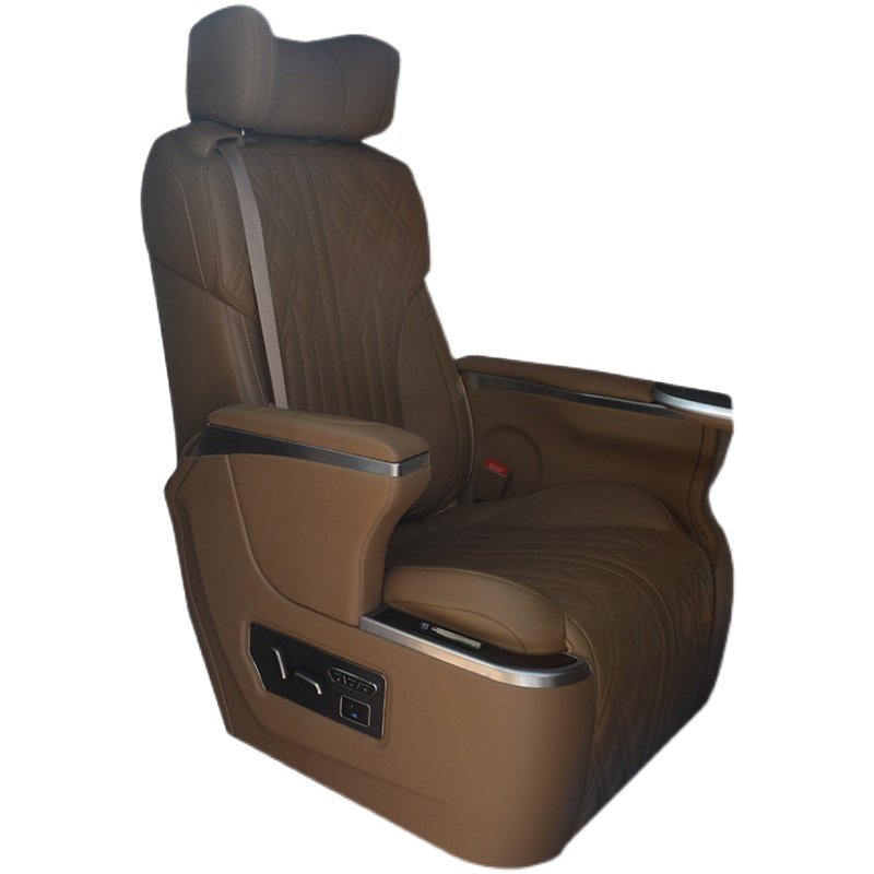 BUICK GL8 MODIFIED CRYSTAL THRONE AIRLINE SEAT GL8ES LUZUN FATHEAD FISH REAR SOFA BED ASSEMBLY